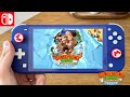 Donkey Kong Country Tropical Freeze / Nintendo Switch Lite Gameplay