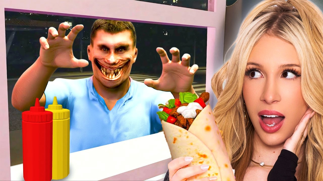 Working The NIGHT SHIFT At The SCARY SHAWARMA STAND…