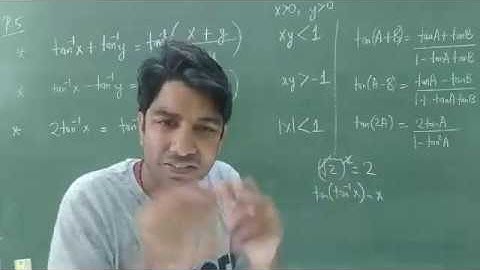 4. PROPERTIES OF INVERSE TRIGONOMETRIC FUNCTIONS | LIVE CLASS-12 | MATHS |IIT|BOARDS|29May