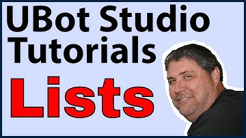 Ubot Studio Tutorials: Lists - More and More