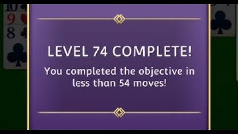 Level 74 "Back to School" Triple Dot Solitaire Journey