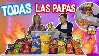 MEZCLANDO TODAS LAS PAPAS DEL SÚPER Evelyn Rangel