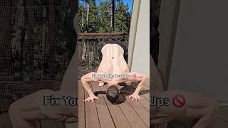 Avoid This Common Mistake With Pike Push Ups