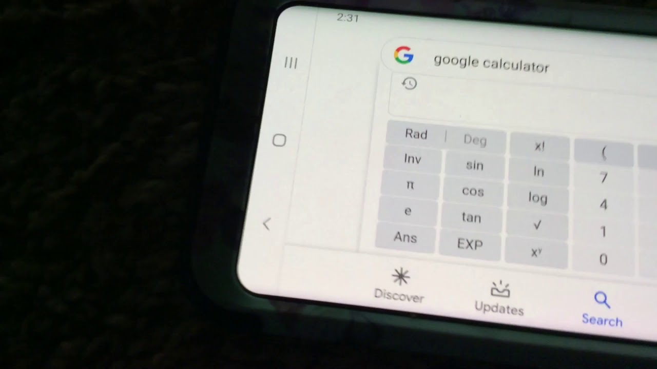 A calculator glitch YouTube