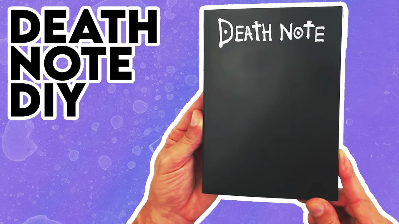 DEATH NOTE DIY  Creative Minds 