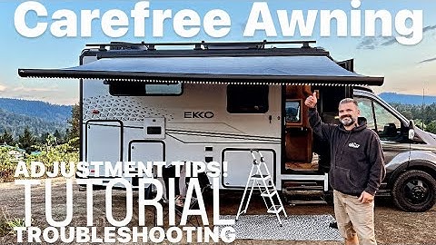 Winnebago Ekko | Carefree Awning Troubleshooting : Easy Fixes and Adjustment Tips! | Tutorial