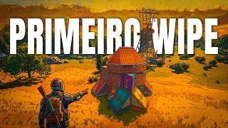 Comecei SOLO no RUST VANILLA e foi insano!!