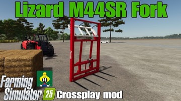 Lizard M44SR vork/FS25 Crossplay-mod
