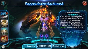 Legacy of Discord: New Class Puppet Master
