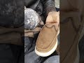 👞✨ Nubuck Leather Casual Loafer – Finishing Design