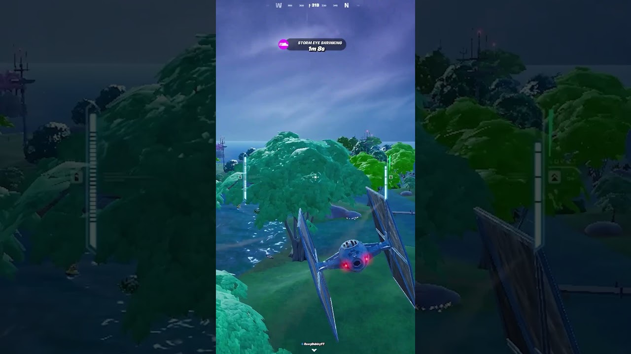 Fortnite, But I Can ONLY Use The TIE FIGHTER!?