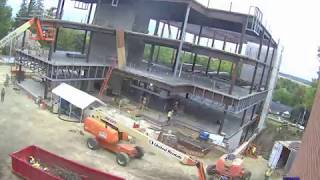 Cornell College Russell Science Center Construction Time Lapse