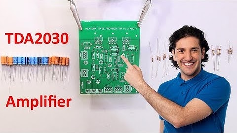 DIY - Home Made Music System Using TDA2030 Amplifier