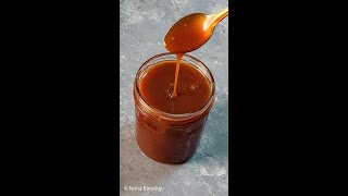 سولتد كراميل او صوص الكراميل المملح رهيب لازم تجربوه salted caramel sauce