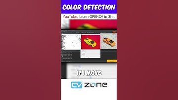 Color Detection with OpenCV