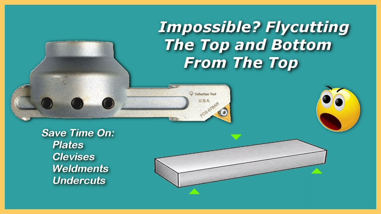 Suburban Tool Fly Cutter 3 Bar Set with R8 Arbor SEE VIDEOS