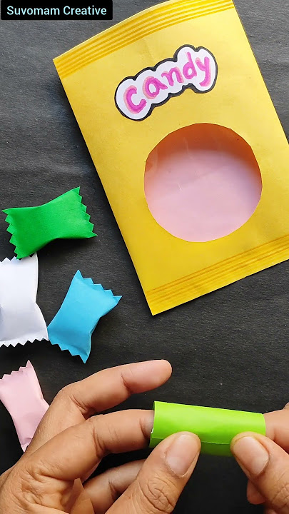 DIY cute chocolate easy | Chocolate Gifts | Paper candy gift| #chocolate #youtubeshorts | #Shorts