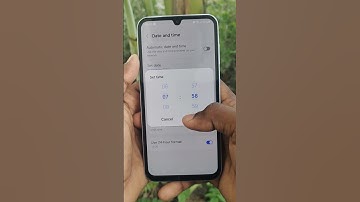 Change Date and time in Samsung Galaxy A15 Smartphone #5minutestech #samsunga15