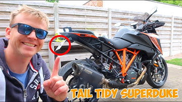 2020 KTM Superduke 1290 GT By R&G : Tail Tidy
