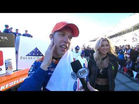 Keselowski in Victory Lane: Felt 'good enough to get the job done'