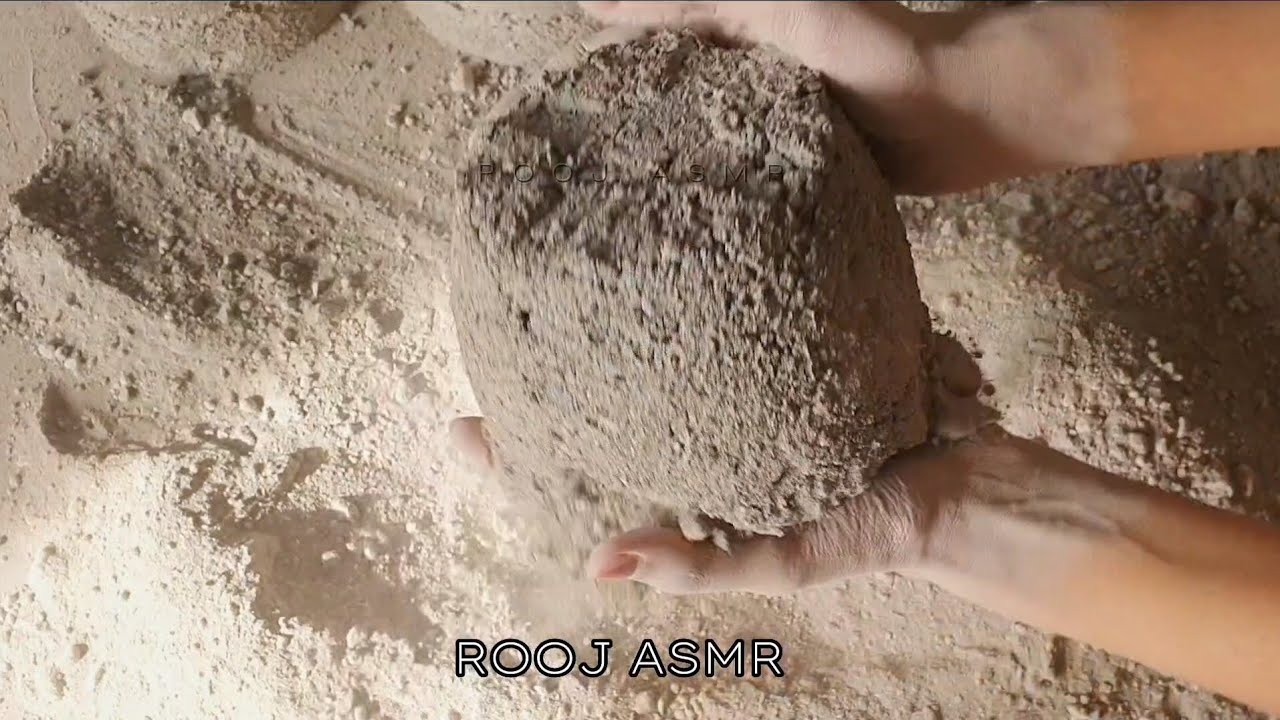 Stoney River Sand Big Blocks🩶 Nonstop Crumbles Dry/Water/Dipping & Pasteplay ASMR 🤤 New Edits by me💕