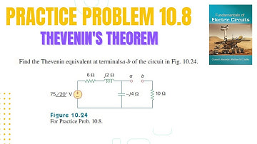 Practice problem 10.8| Thevenin