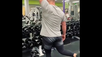 Bulgarian Split Squat To Single Arm Shoulder Press (Ipsilateral)