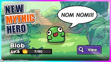 HARD MODE WITH BLOB - NEW MYTHIC HERO LUCKY OFFENSE (SPIN SQUAD) - Z1CKP Lucky Offence Hard Mode