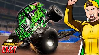 Each Freestyle got more and more OLD SCHOOL! | 6-Monster Jam Truck Racing, Skills & Freestyle Event