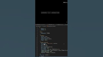 css text blink animation #shorts