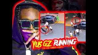 Yus Gz CAUGHT On Video Running From DThang Gz Manager + Whole NYC Drill Reacts