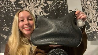 ASMR What’s in My Bag (tapping, scratching + rambling)