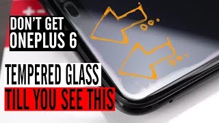 Don't get a OnePlus 6 Screen Protector Till You See This! Oneplus 6 Screen Protector Review