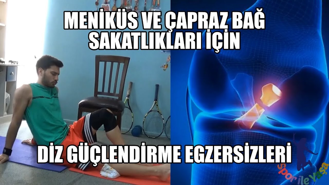 Sporcularda Menisküs ve Çapraz Bağ Sakatlıkları İçin Diz Güçlendirme Egzersizleri