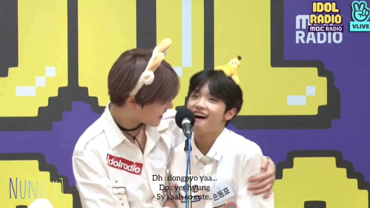X1 [엑스원] PYODO REAL MAKNAE NAM DOHYON BABYING FAKE MAKNAE SON DONGPYO CUTE MOMENT