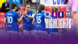 HIGHLIGHTS | Rangers Women 40 Partick Thistle | 19 May 2024