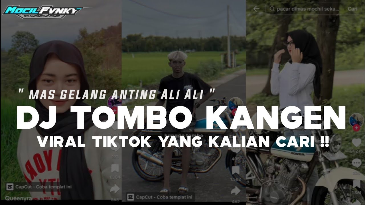 DJ MAS GELANG ANTING ALI ALI || DJ TOMBO KANGEN ( SLOW & REVERB ) VIRAL TIKTOK TERBARU 2025