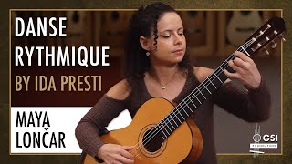 Ida Presti's 'Danse Rythmique' played by Maya Lončar on a 1986 Cynthia H. Burton classical guitar