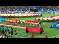 World Cup 2018. Morocco vs. Spainالنشيد الوطني المغربي في كأس العالم روسيا 2018