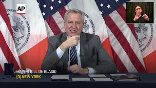 Mayor de Blasio: Sexual harassment 'not funny'