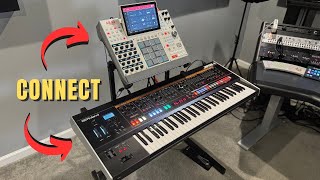 How to Connect & Use the Roland Jupiter X with Akai MPC X SE