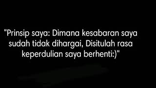 Jangan berharap yang tidak pasti