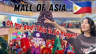 [🇵🇭🇰🇷]Koreans fascinated by the hugeness of Mall of Asia shopping mall