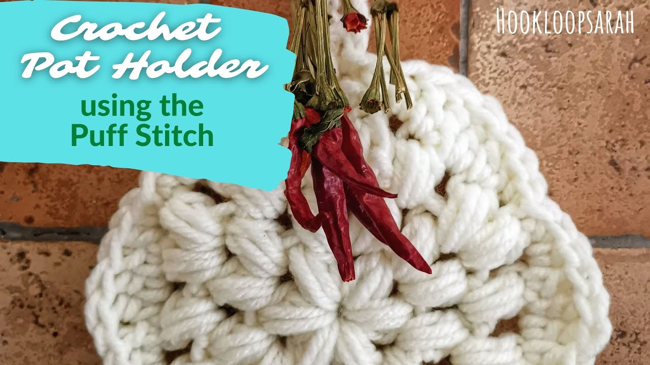 How to Make a Crochet Puff Stitch - This Pixie Creates