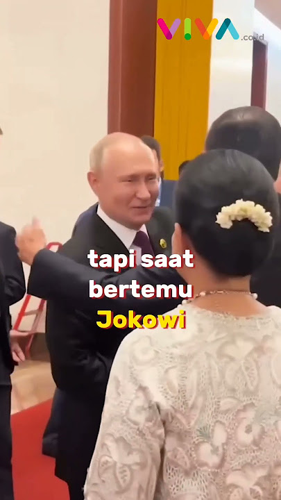 BESTIE! Wajah jutek Putin Luntur Saat Berpapasan dengan Jokowi #vladimirputin #jokowi