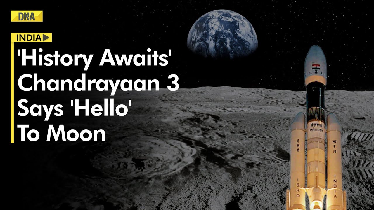 'I Am Feeling Lunar Gravity:' Chandrayaan-3 Successfully Inserted Into Moon's Orbit | ISRO