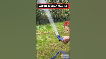 Vòi Xịt Tăng Áp Giãn Nở - 7 chế độ sử dụng