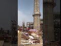 Mass Transfer Tower Installation by Pingxiang Daier Separation Tech | Project Site in China