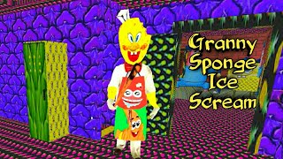 Playing Granny Sponge Ice Scream Mod 2020: Full Gameplay screenshot 4