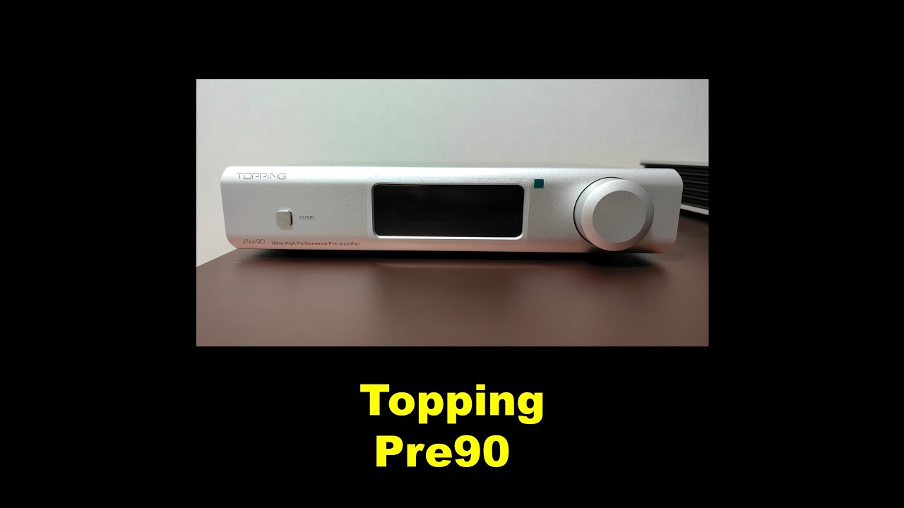Topping Pre90 Preamp Review - YouTube